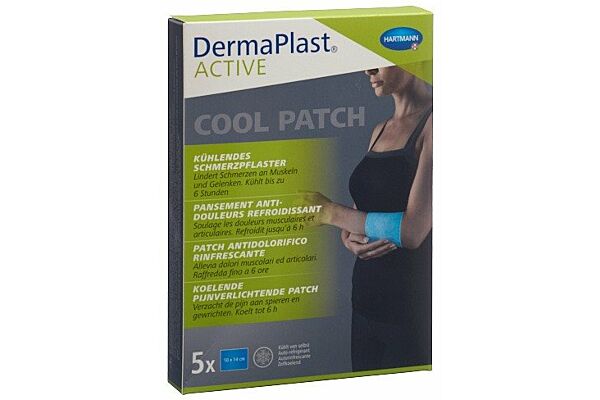 DermaPlast Active Cool Patch 10x14cm 5 pce