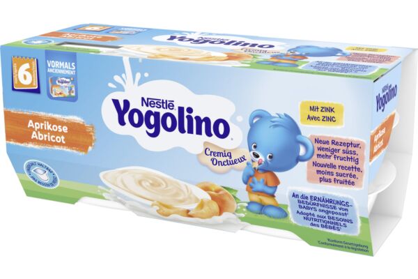 Nestlé Yogolino onctueux abricot 6 mois 6 x 50 g