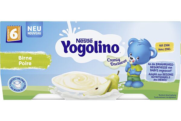 Nestlé Yogolino onctueux poire 6 mois 6 x 50 g