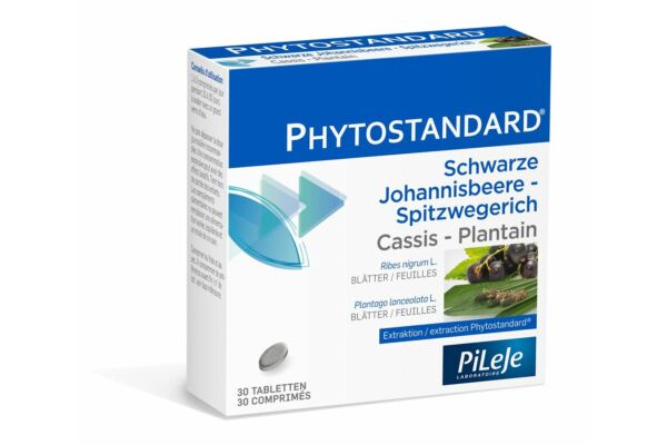 Phytostandard Schwarze Johannisbeere-Spitzwegerich Tabl 30 Stk