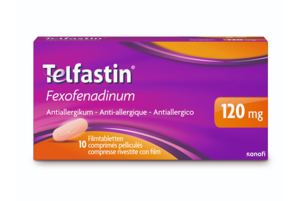 Telfastin cpr pell 120 mg 10 pce
