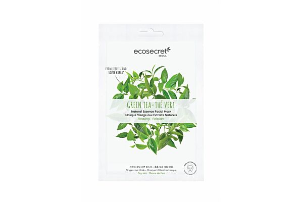 Ecosecret Gesichtsmaske entspannend Grüner Tee Btl 20 ml