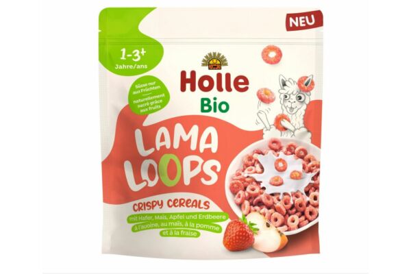Holle Crispy Cereals Lama Loops sach 125 g