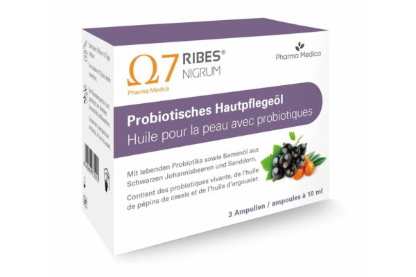 Ribes Nigrum Probiotisches Hautpflege-Öl Amp 3 Stk