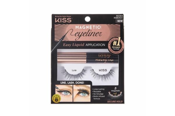 Kiss Magnetic Eyeliner & Lash Kit Lure
