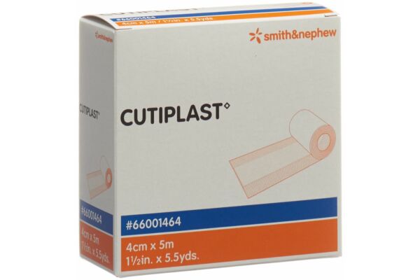 Cutiplast vendu au mètre pansement en non tissé 4cmx5m blanc