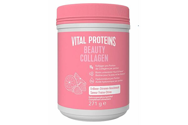 Vital Proteins Beauty Collagen Erdbeere Zitrone Ds 271 g