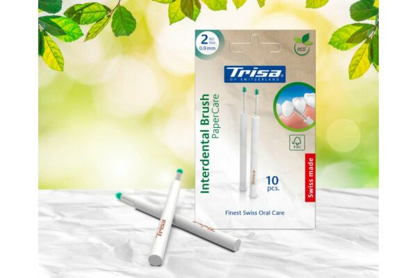 Trisa Interdental Brush PaperCare ISO 2 10 Stk