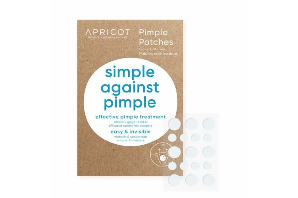 Apricot Hydrocolloid Pickel Patches 72 Stk