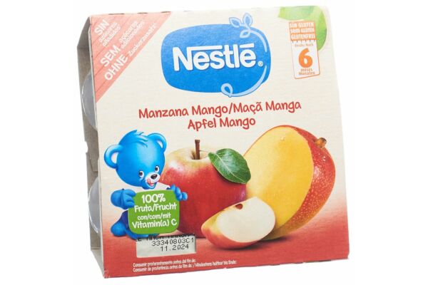 Nestlé Kompott Apfel Mango 4 x 100 g