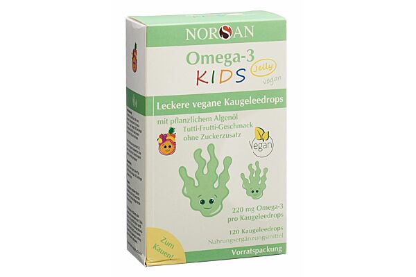 NORSAN Omega-3 KIDS Jelly vegan 120 Stk