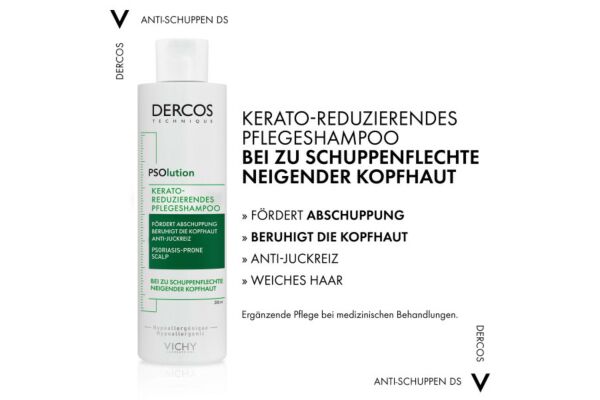 Vichy Dercos Anti-Schuppen PSOlution Shampoo Fl 200 ml