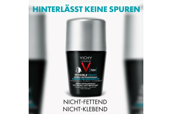 Vichy Homme Deo 72H Invisible Roll-on 50 ml