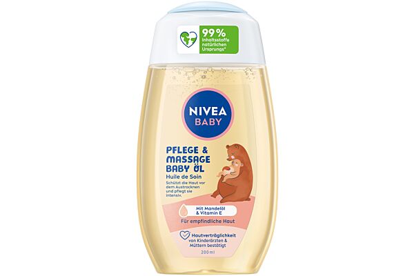 Nivea Baby Pflege & Massage Baby Öl Fl 200 ml