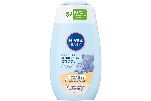Nivea Baby Shampoo Extra Mild Fl 200 ml