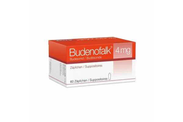Budenofalk supp 4 mg 60 pce
