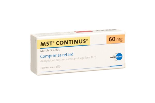MST Continus cpr ret 60 mg 30 pce