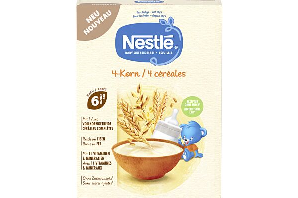 Nestlé Bouillie pour bébés 4 céréales 180 g