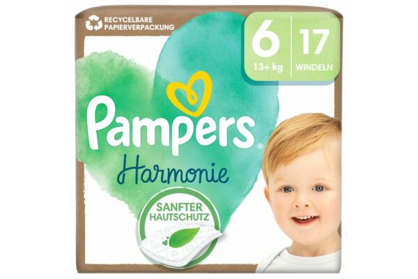 Pampers Harmonie Gr6 13+kg Junior single pack 17 pce