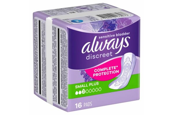 always Discreet incontinence Small Plus 16 pce