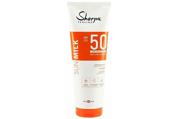 Sherpa Tensing lait solaire SPF50 250 ml