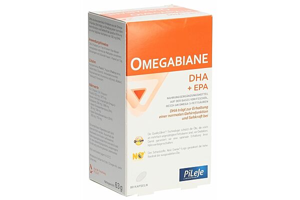 Omegabiane DHA + EPA caps 80 pce