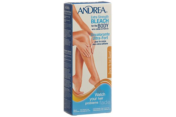 Andrea crème bleach corps extra strong 2 tb 42 g