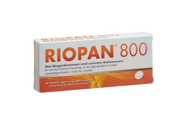 Riopan Tabl 800 mg 50 Stk
