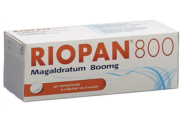 Riopan Tabl 800 mg 50 Stk