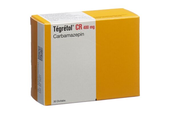 Tégrétol CR cpr ret 400 mg 30 pce