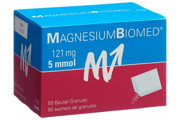 Magnesium Biomed Gran Btl 50 Stk