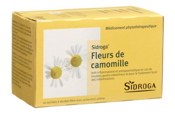 Sidroga fleurs de camomille 20 sach 1.5 g