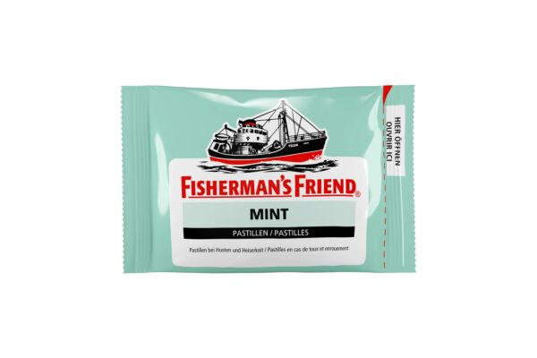 Fisherman's Friend mint pastilles avec sucre sach 25 g