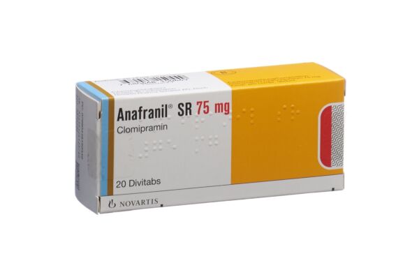 Anafranil SR Divitabs 75 mg 20 pce