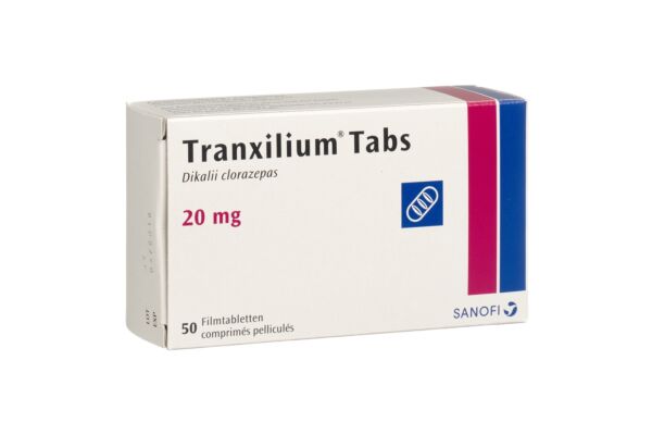 Tranxilium Tabs cpr pell 20 mg 50 pce