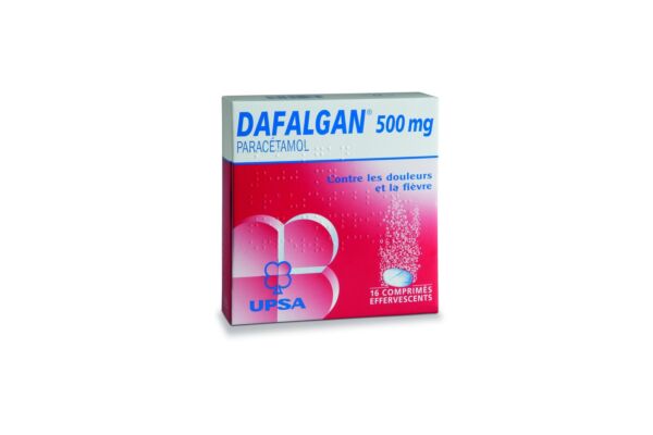 Dafalgan cpr eff 500 mg 16 pce