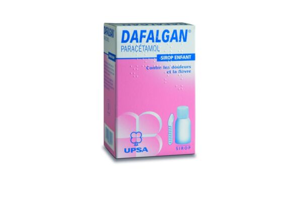 Dafalgan sirop 30 mg/ml enf fl 90 ml