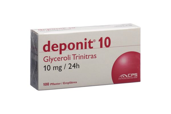 Deponit 10 patch mat 10 mg/24h 100 pce