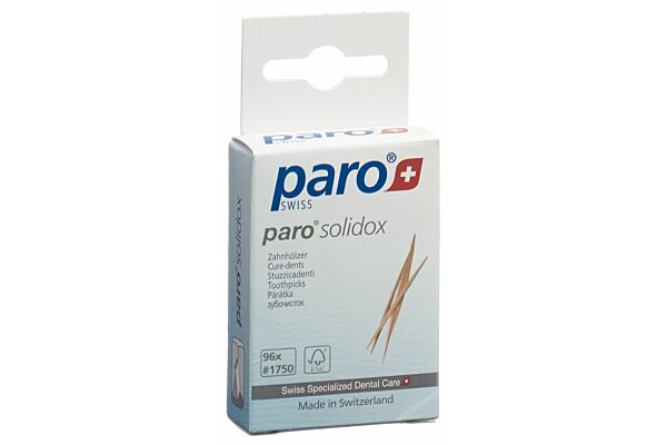 paro Solidox Zahnhölzer mittel doppelendig 96 Stk