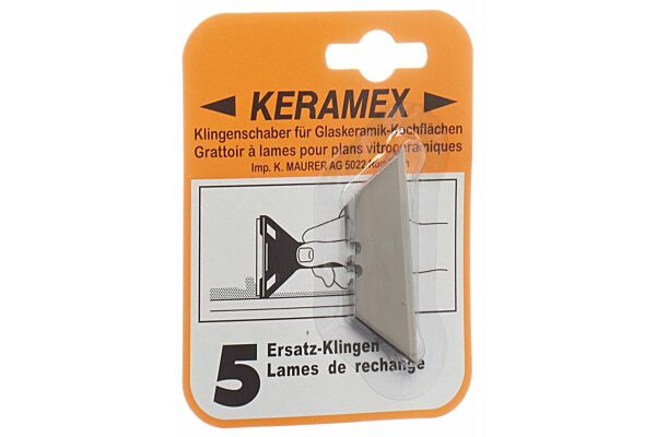 KERAMEX lames recharge 5 pce