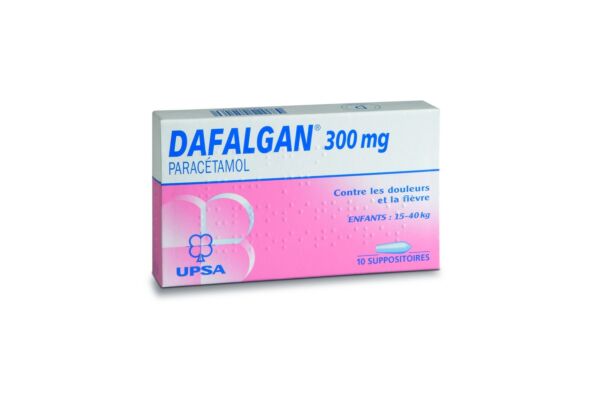 Dafalgan supp 300 mg 10 pce