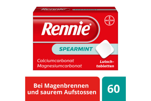 Rennie Spearmint cpr sucer 60 pce