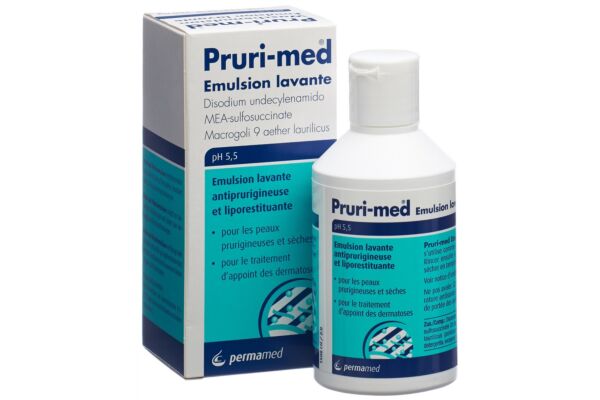 Pruri-med Juckreizstillende und rückfettende Hautwaschemulsion pH 5.5 Fl 150 ml