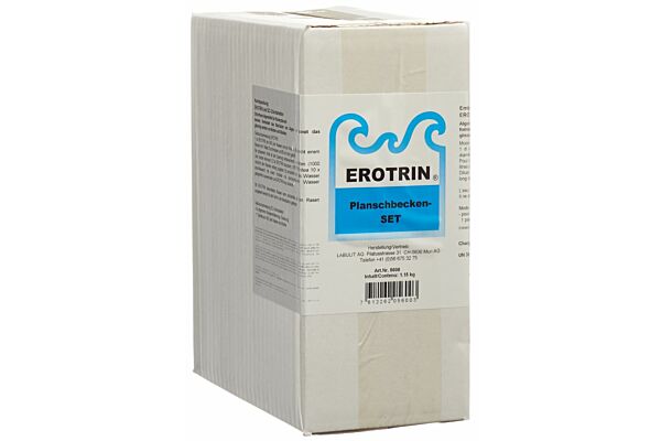 Erotrin Planschbecken Set Antialgen/Chlor 1.2 kg