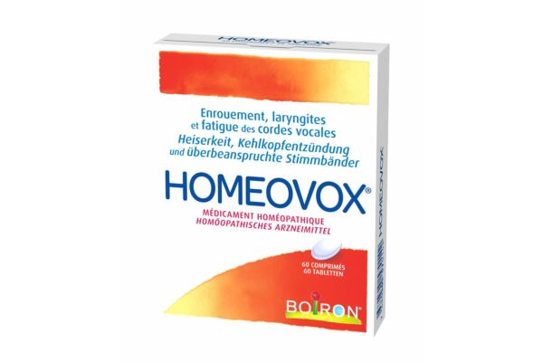 Homeovox Tabl 60 Stk