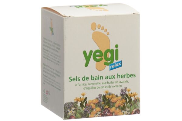 Yegi Relax sel bain pieds herbes 8 sach 50 g