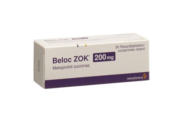 Beloc Zok cpr ret 200 mg 30 pce