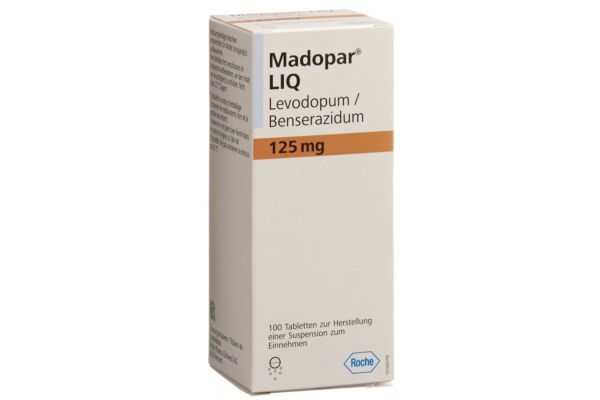 Madopar LIQ cpr 125 mg 100 pce