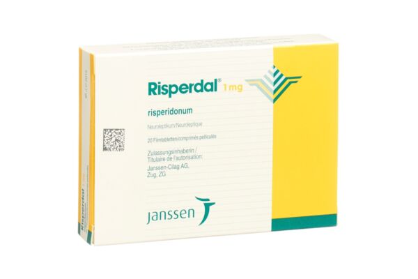 Risperdal Filmtabl 1 mg 20 Stk