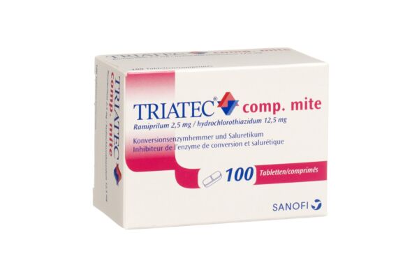 Triatec comp. mite Tabl 2.5/12.5 mg 100 Stk